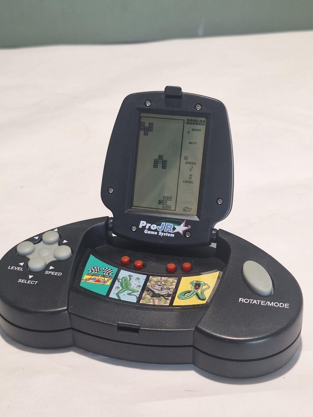 Vintage Pro JR Game System GI-805 LCD Handheld Electronic Game Tested